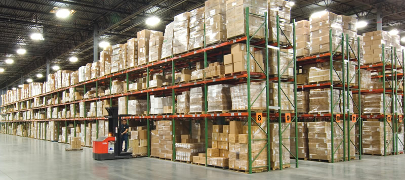 Industrial pallet racking warehouse in Dayton Ohio